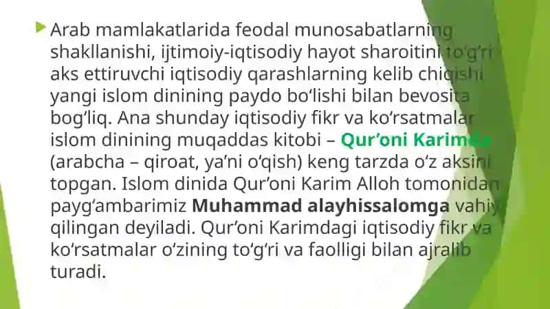 Iqtisodiy g‘oyalar 2