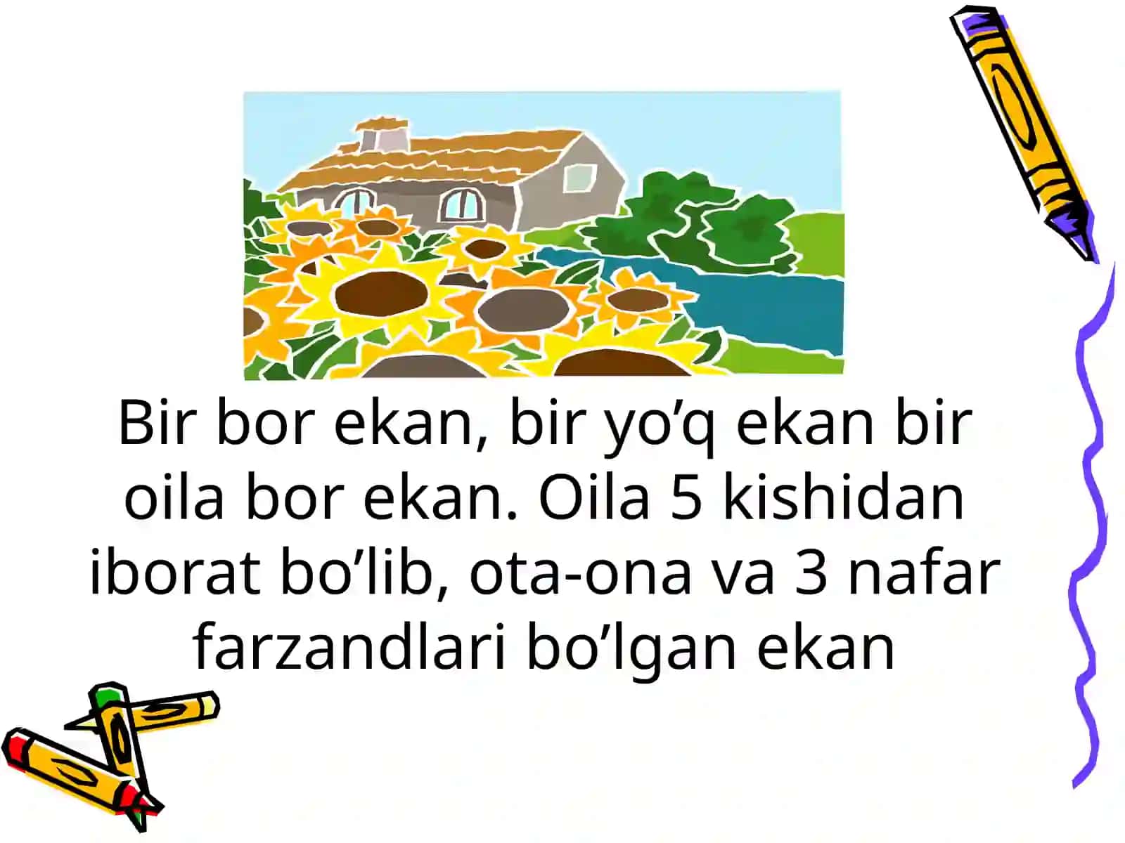 Kichik oilaning katta orzusi Ertak 2