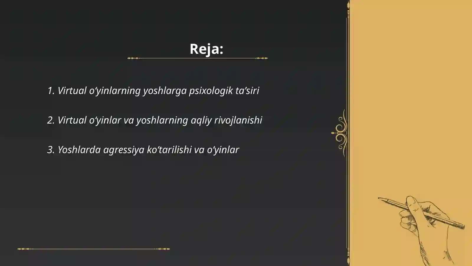 Virtual oʻyinlarning yoshlar ongiga ta'siri 2