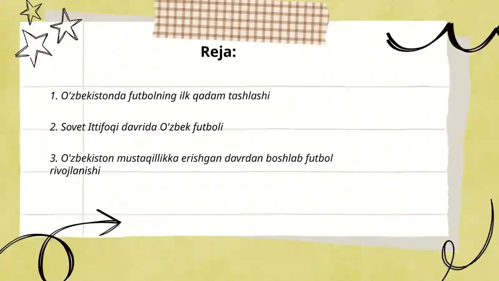 O'zbekistonda futbolni rivojlanish tarixi 2