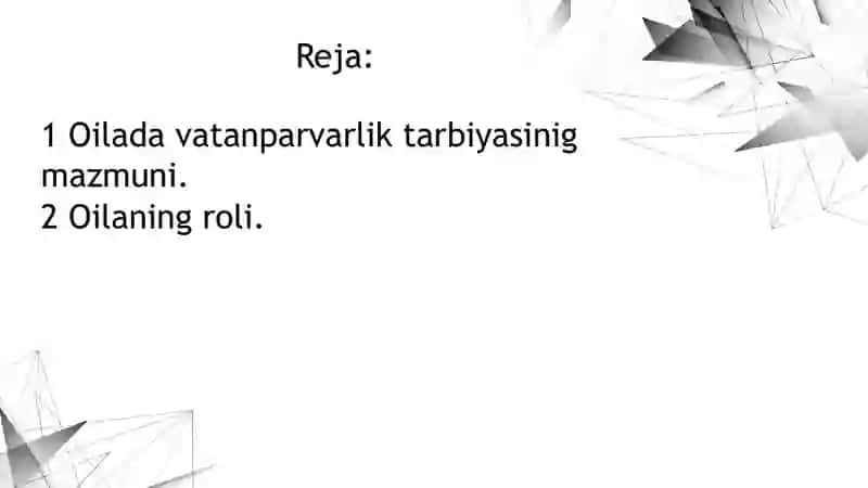 Oilada vatanparvarlik tarbiyasi 2