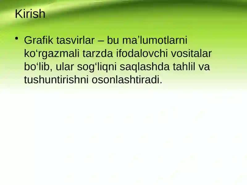 Grafik tasvirlarning jamoat salomatligidagi ahamiyati 2