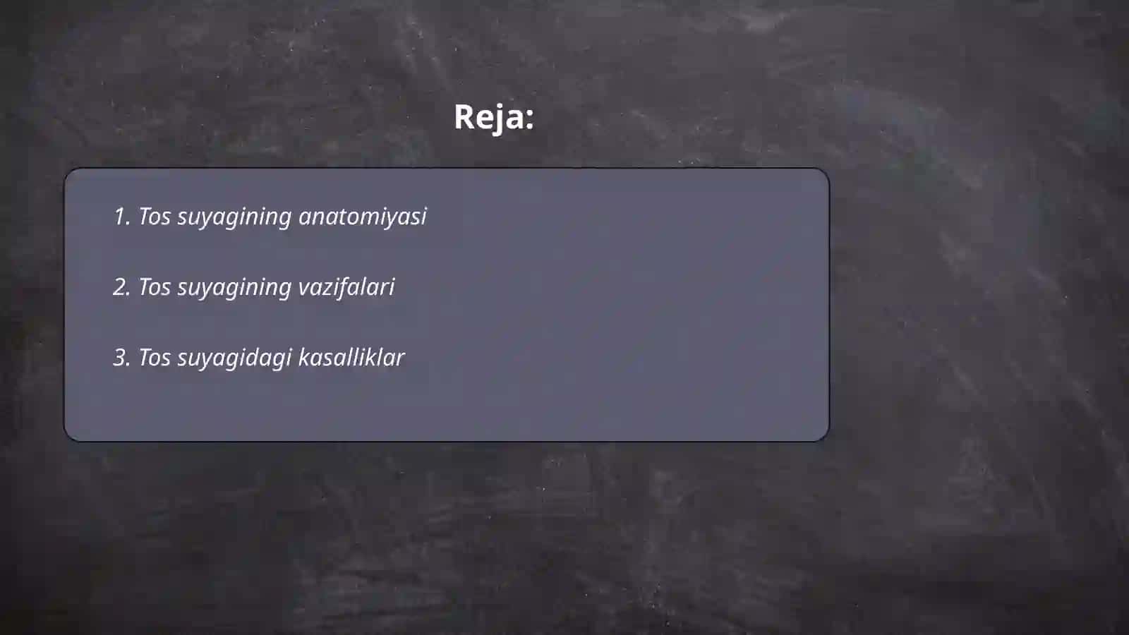 Tos suyagi 2