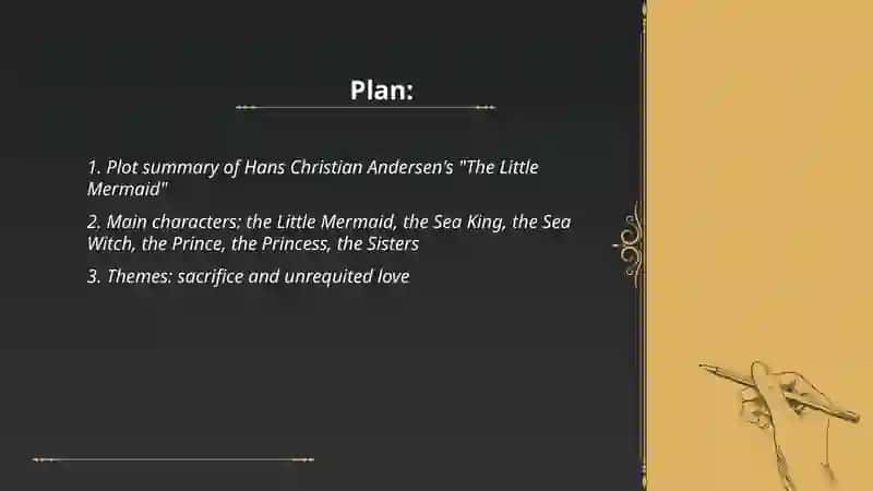 "The Little Mermaid" Hans Christian Andersen 2