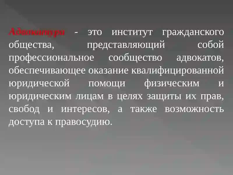 Адвокатура 2