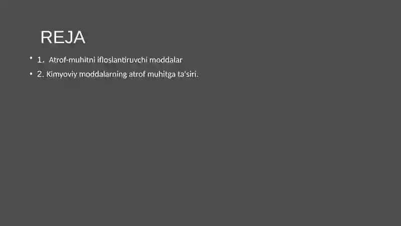 Sanoat qorxonalari rivojlangan shaxarlarning ifloslanishi 2