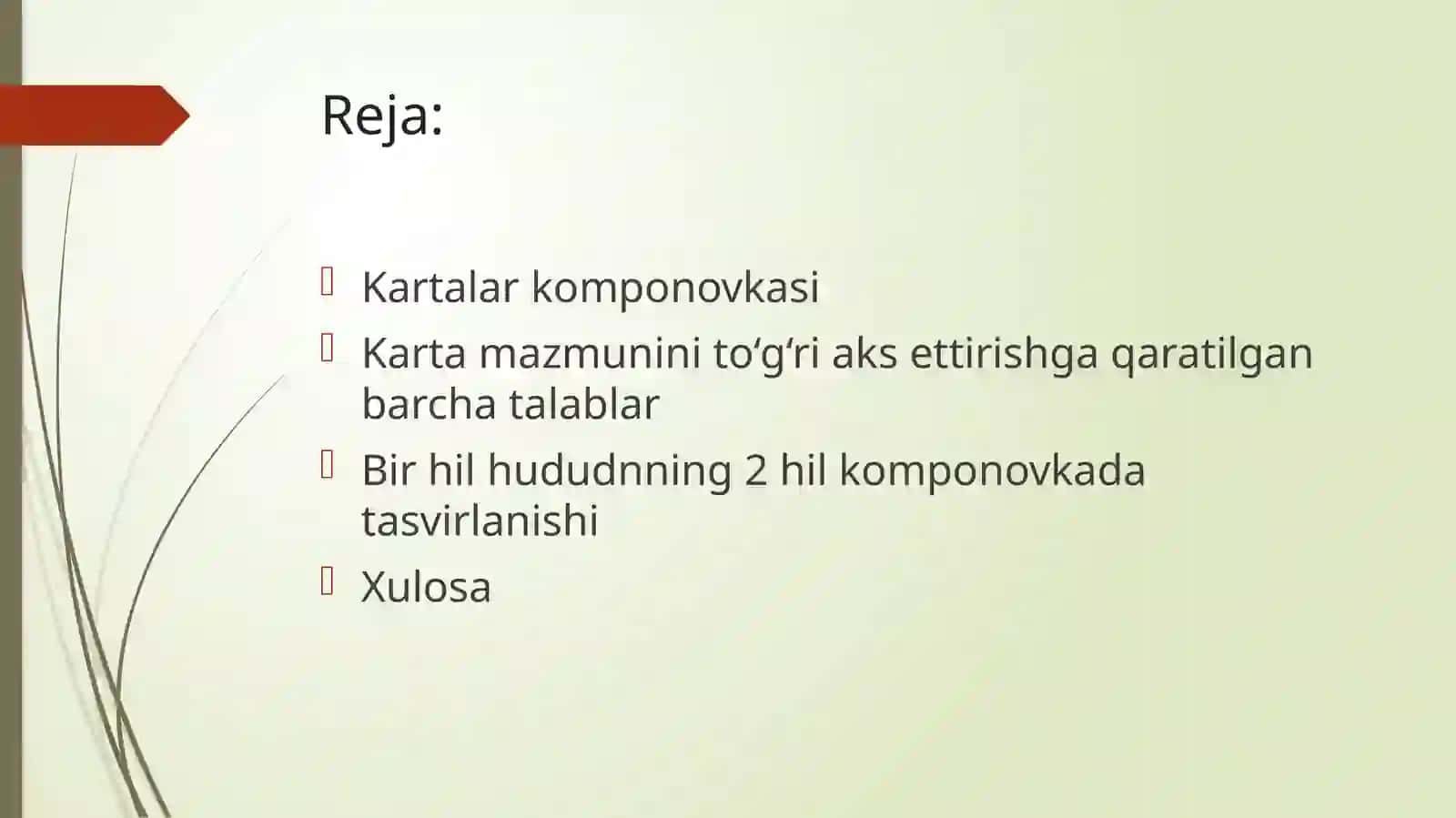 Territoriyani ikki xil komponovkada tasvirlanishi 2