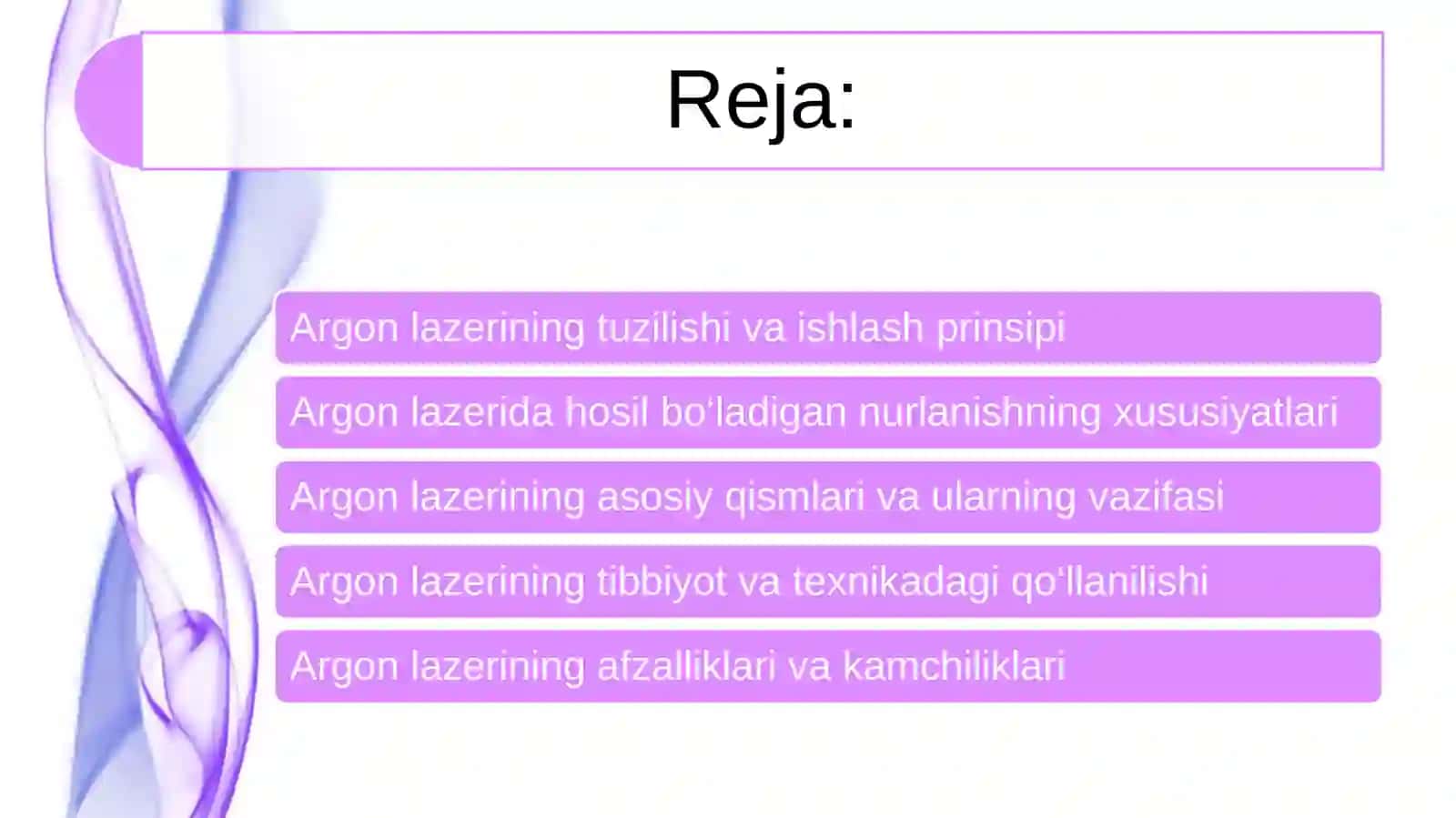 Argon lazeri 2