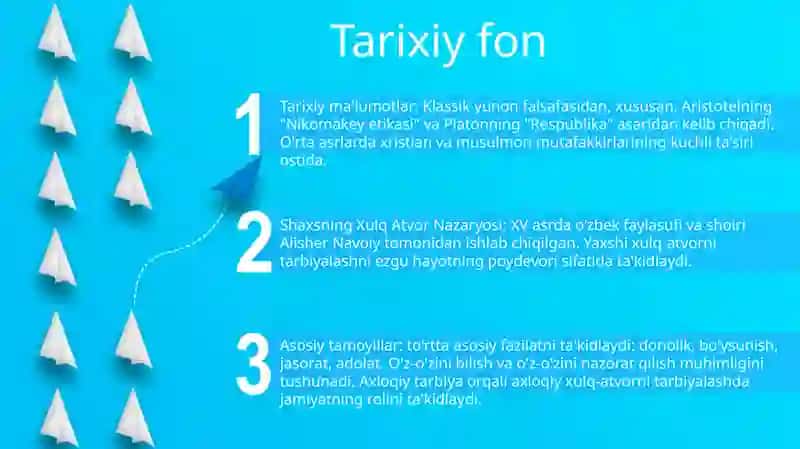 Shaxsning Xulq Atvor Nazaryasi 2