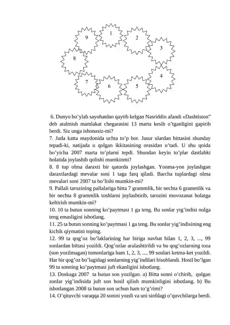 Boshlang‘ich sinf matematika darslari 2