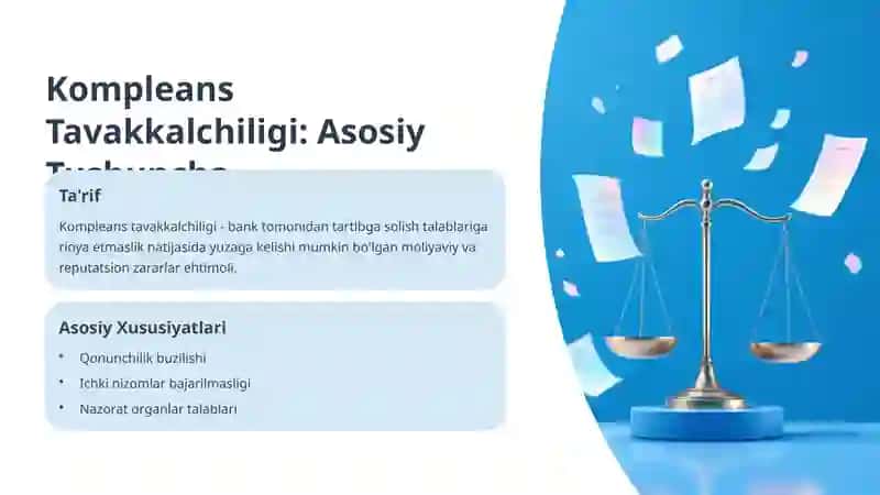 Tijorat Banklarida Kompleans Nazorat Tavakkalchiligini Boshqarish 2