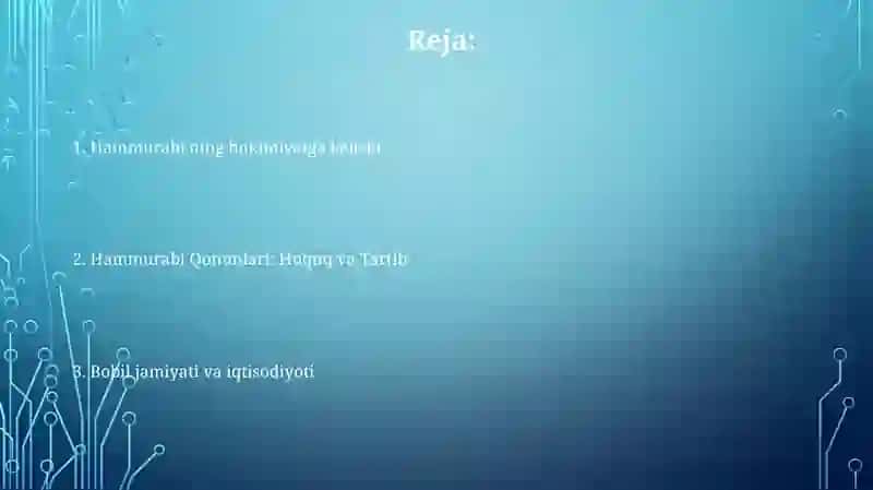 Xammurapi hukmronligi davrida Bobil davlati 2