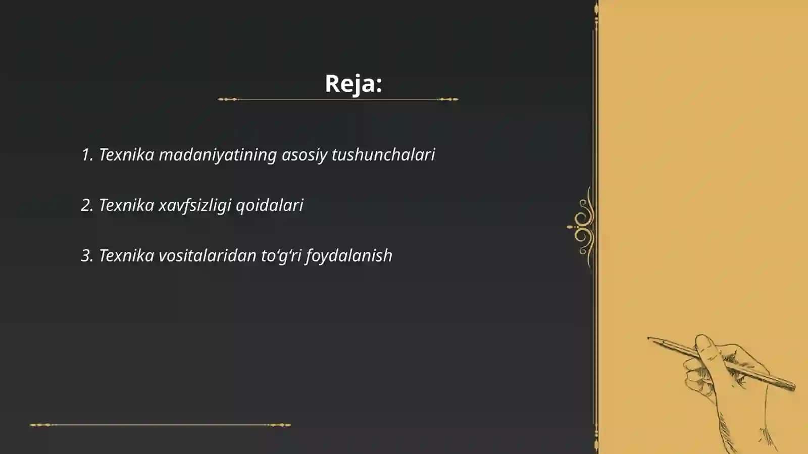 Texnika madaniyati 2