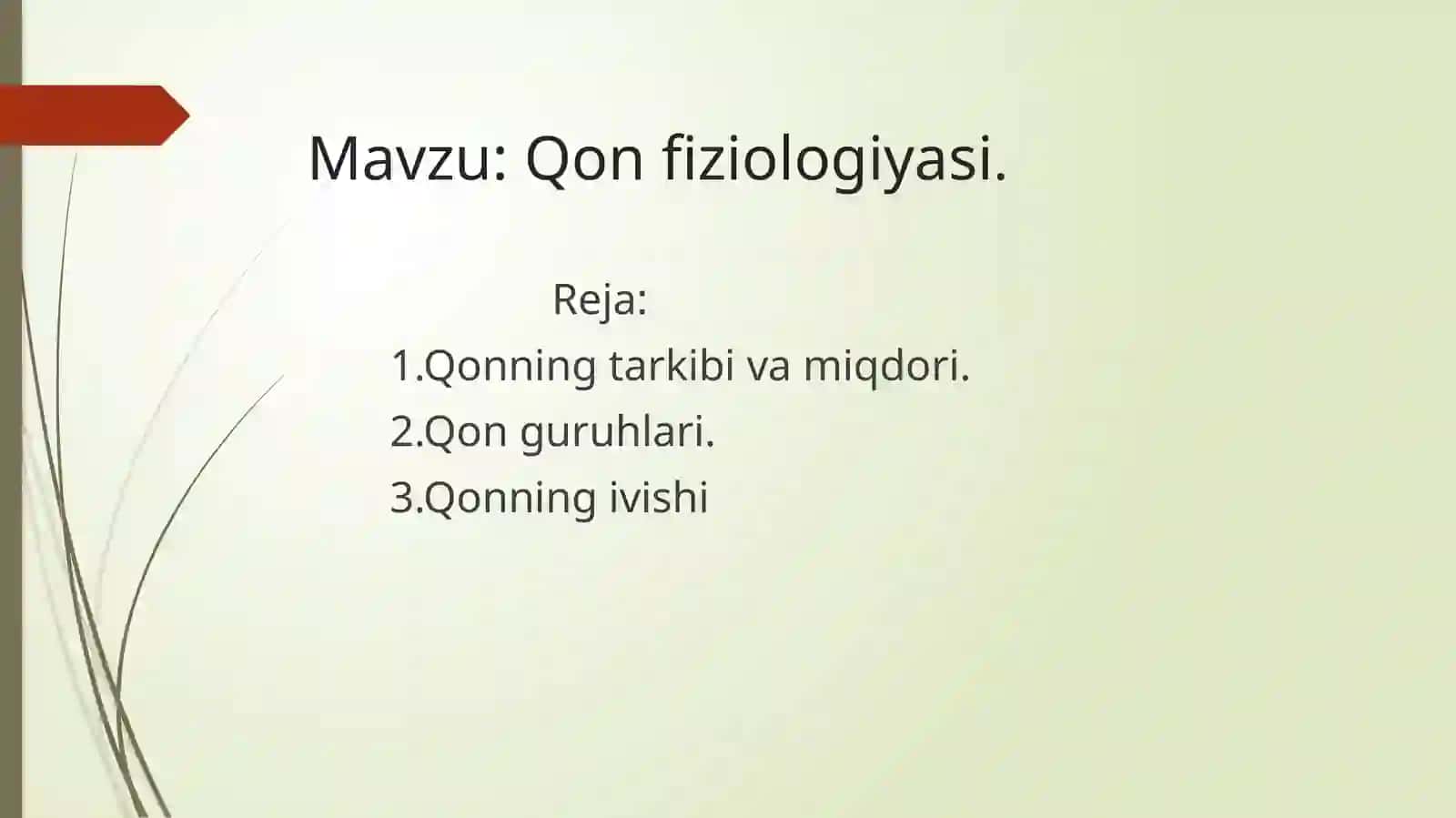 Qonfiziologiyasi 2
