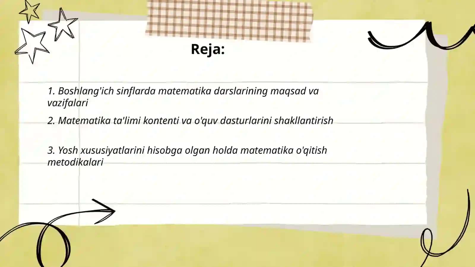 Zokirova Navruzaning matematika slaydi 2