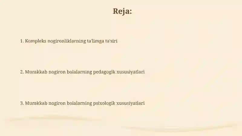 Murakkab nogiron bolalar psixologiyasi 2