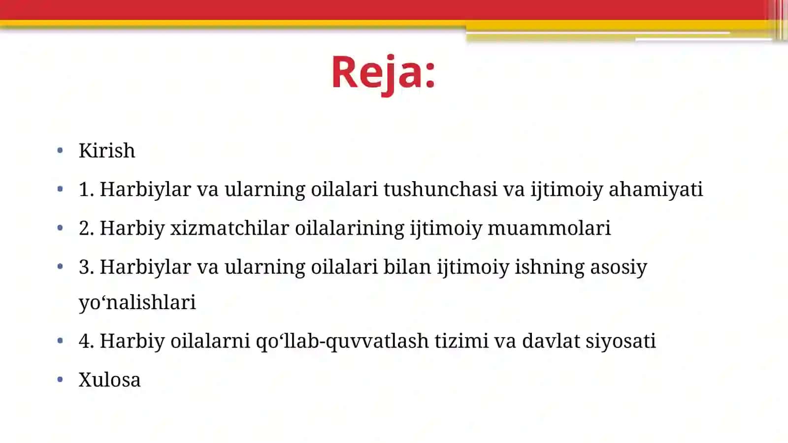 Harbiylar va ularning oilalari bilan ijtimoiy ish 2