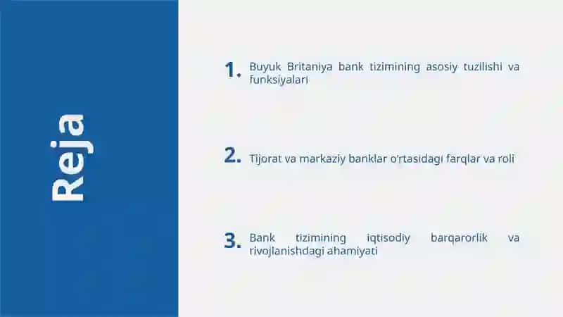 Buyuk Britaniya umumiy bank tizimi 2