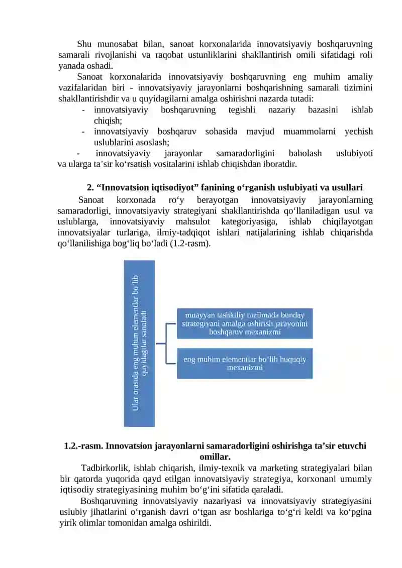 Innovatsion iqtisodiyot 2