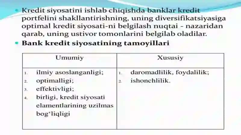 Kreditga layoqatlilik 2