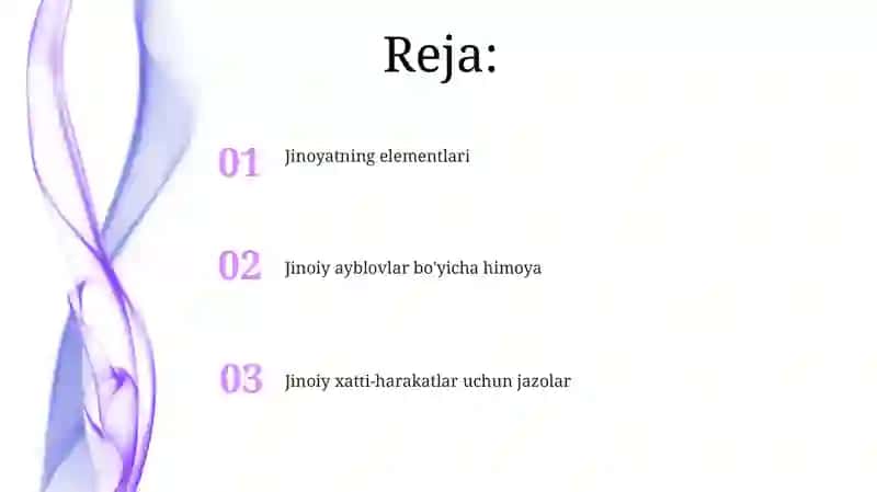 Jinoyat Huquqi 2