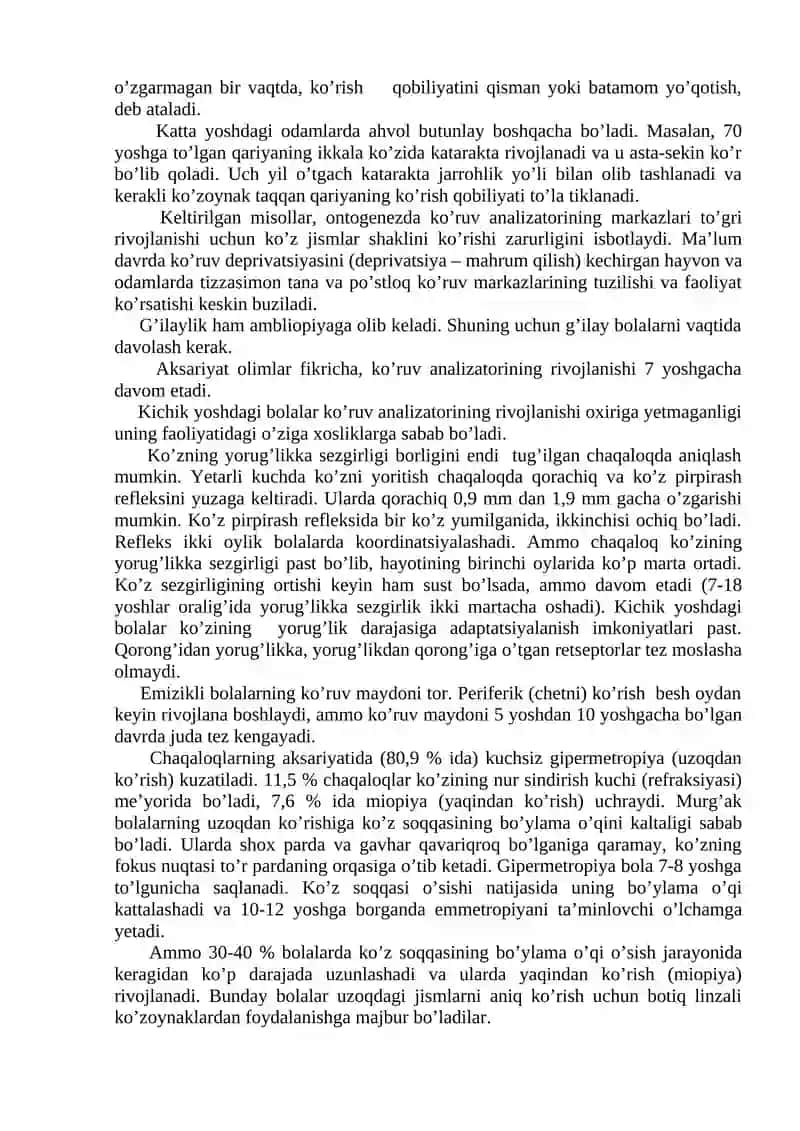 Bolalardagi Analizatorlar Faoliyatining Xususiyatlari 2