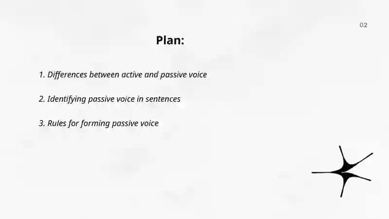 Passive Voice 2