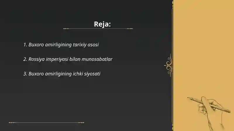 Buxoro amirligining bosib olinishi 2