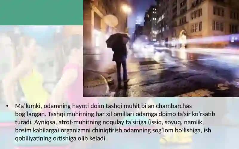 Organizmni qisqarish 2