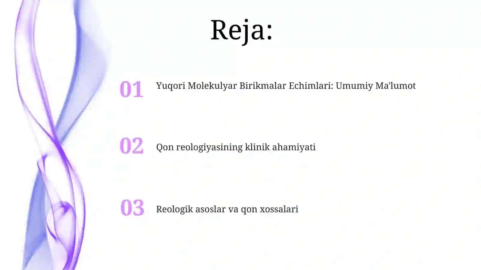 Qon xossalari va reologik xossalari 2