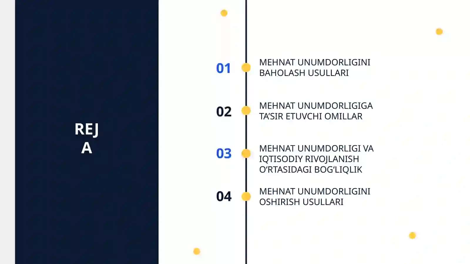 MEHNAT UNUMDORLIGINI BAHOLASH USULLARI 2