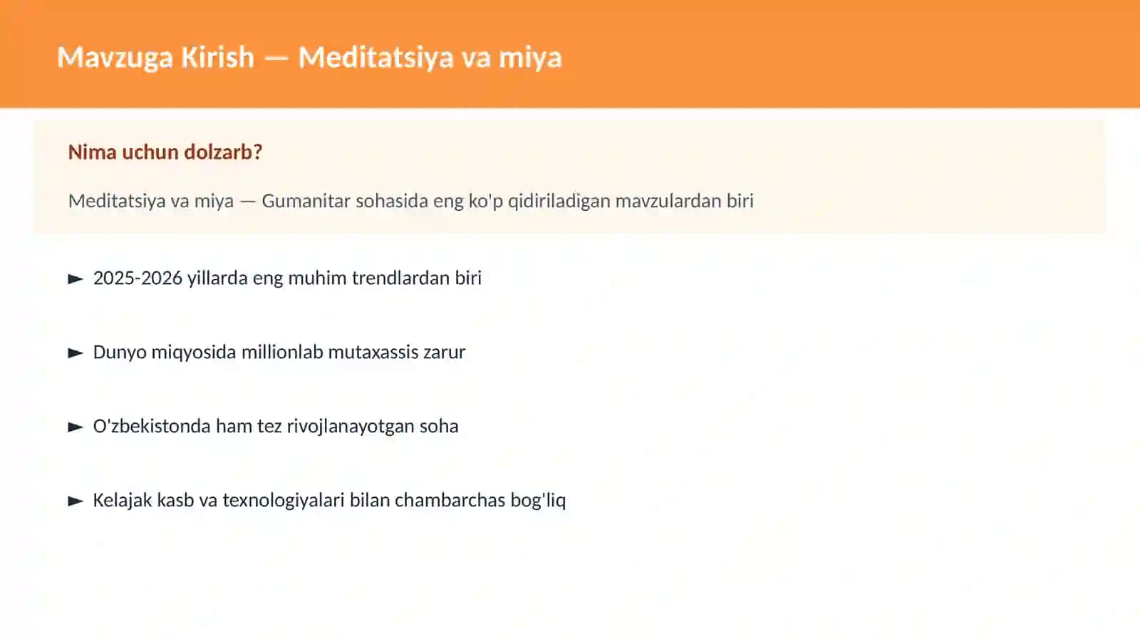 Meditatsiya va miya 2