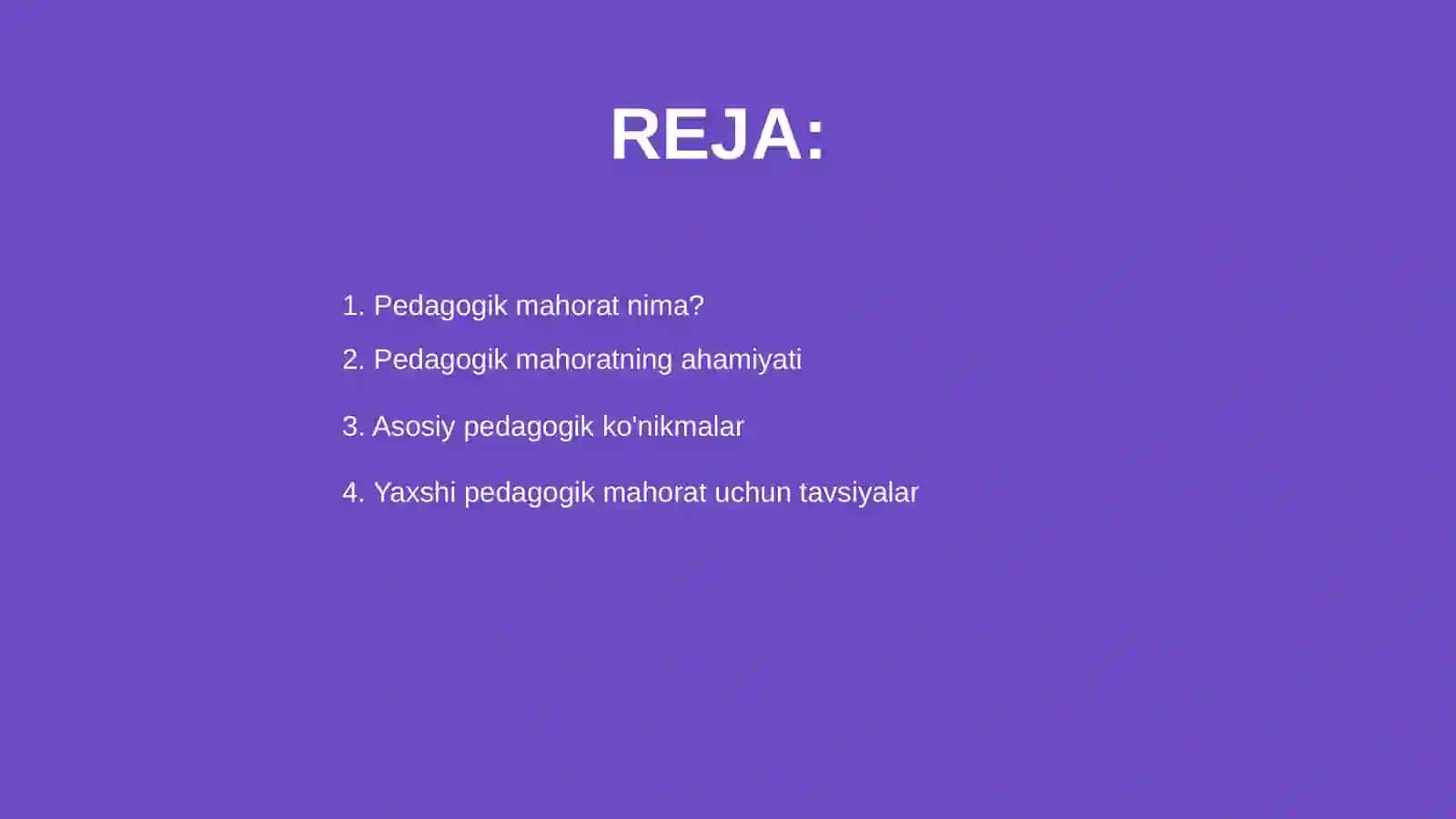 Pedagogik mahorat haqida tushuncha 2