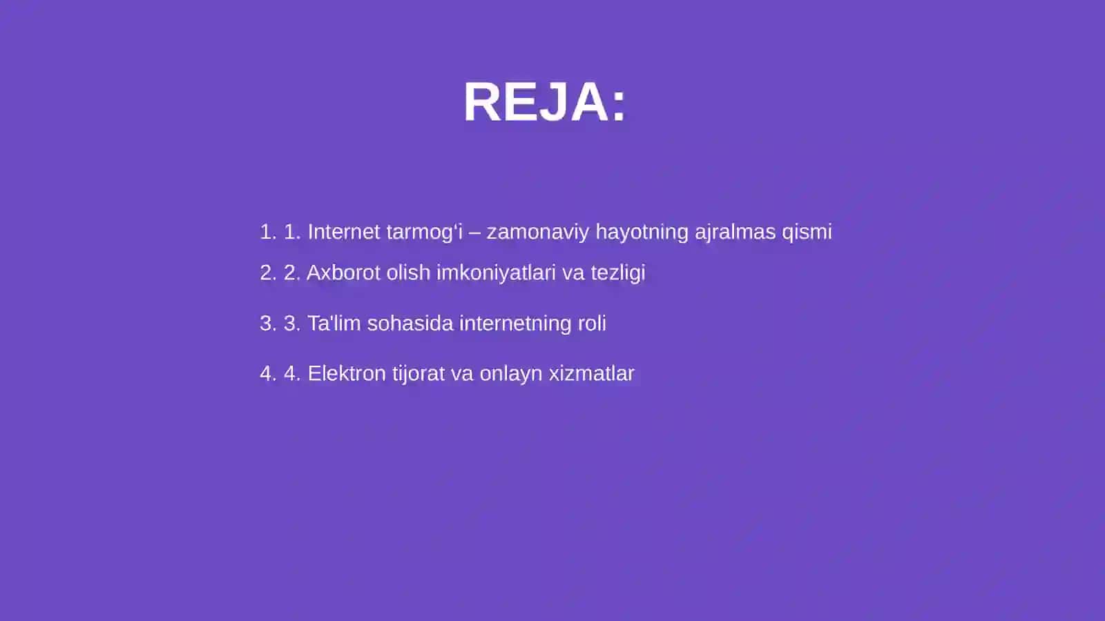 Internet tarmogʻi 2