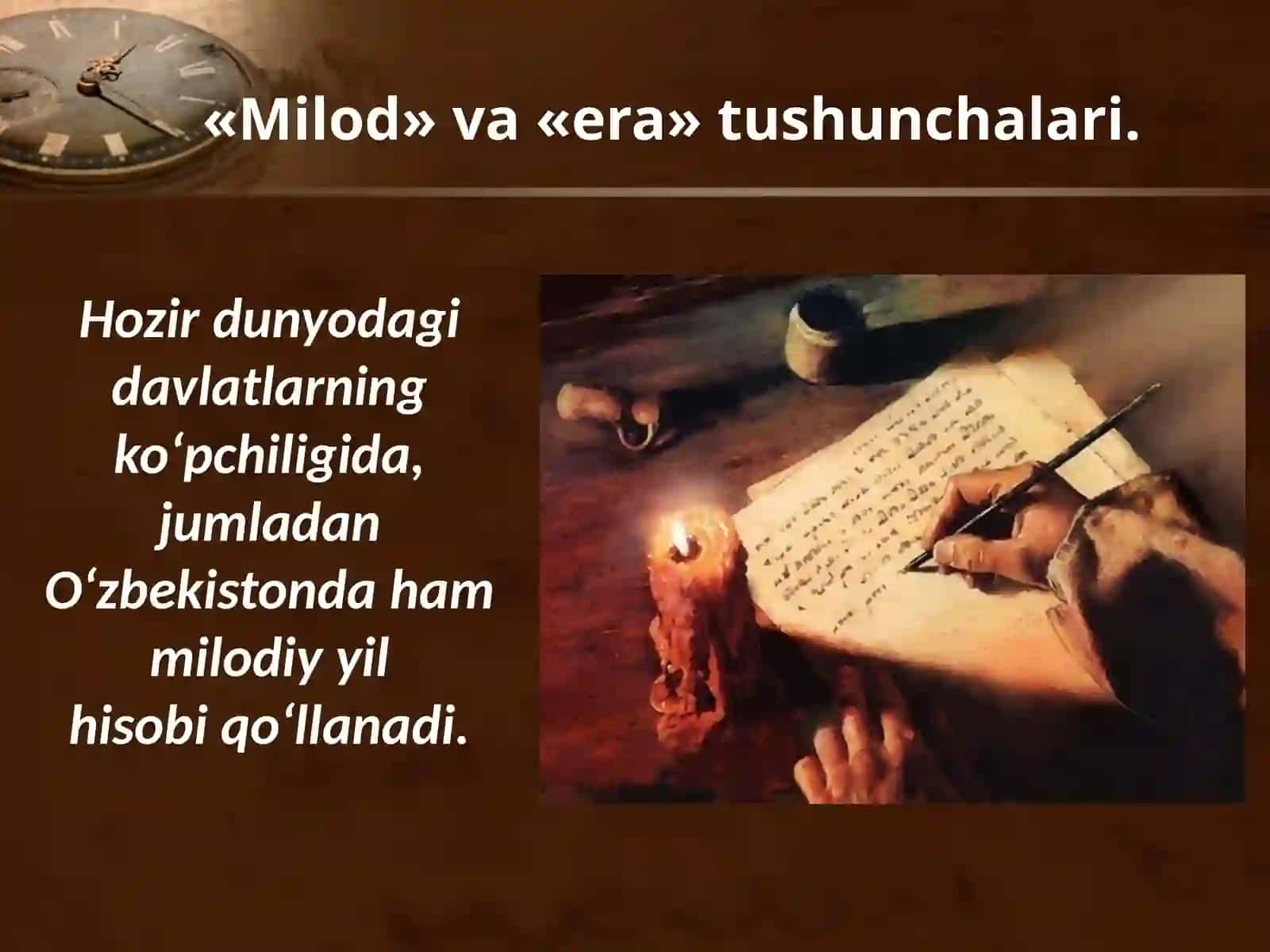 Tarixiy dil hisobi 2