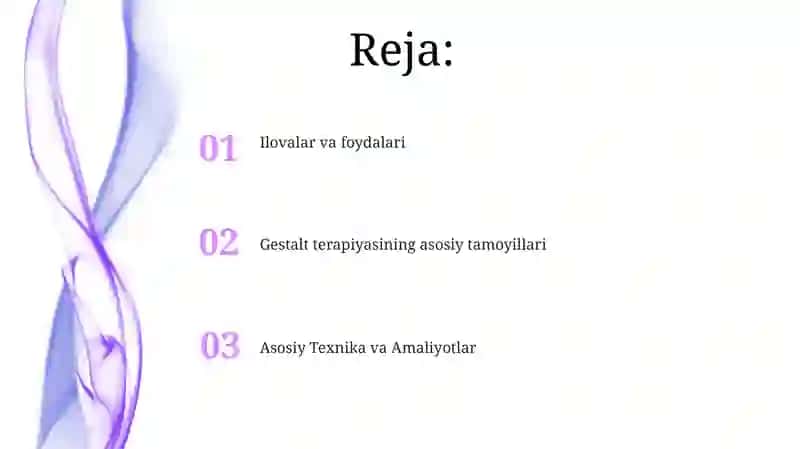 Geshtallterapiya asoslari 2