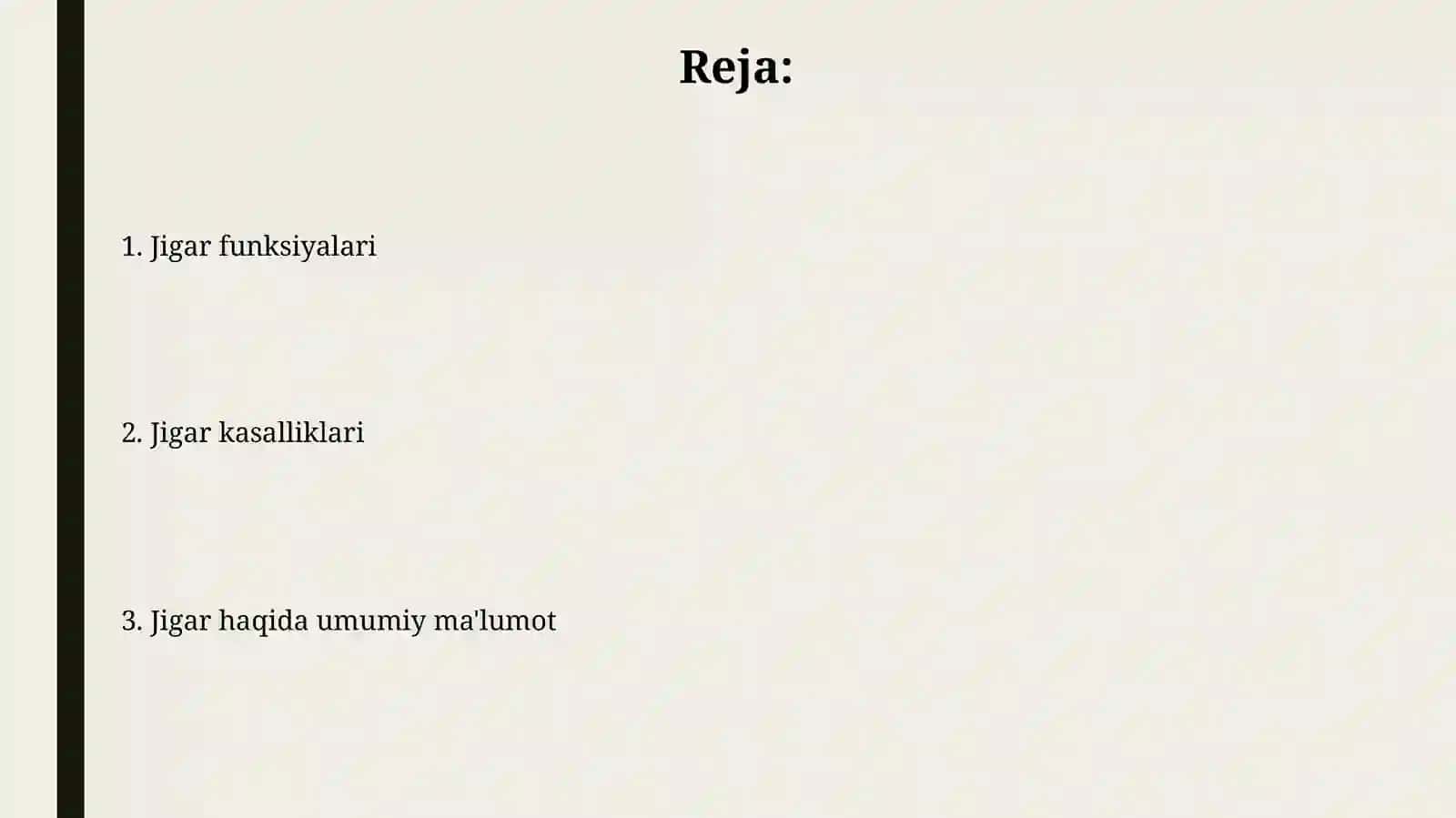 Jigar haqida maʼlumotlar 2