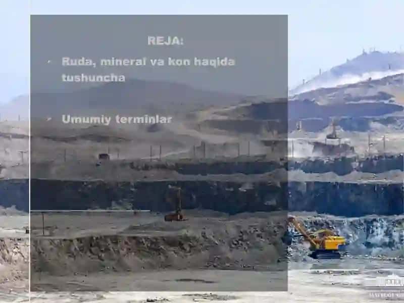 rudalarni qayta ishlashga tayyorlash 2