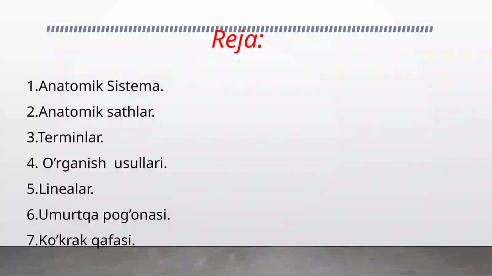 Umumiy osteologiya 2