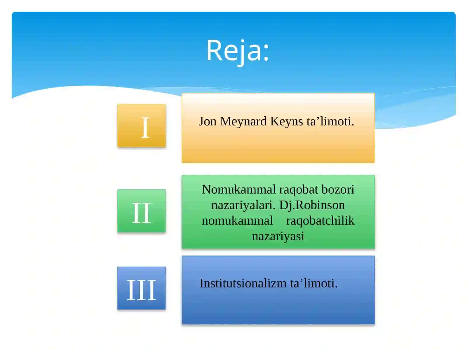 Keyns va keynschilik taʼlimoti 2