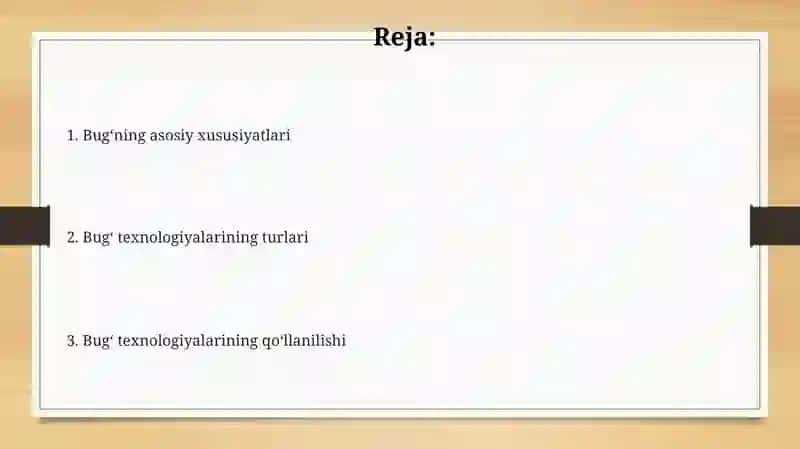 Kimyo sanoatida bug‘ texnologiyalari 2