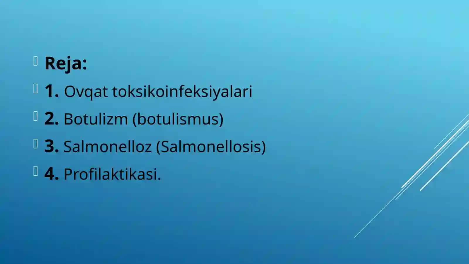 Ovqat toksikoinfeksiyalari 2