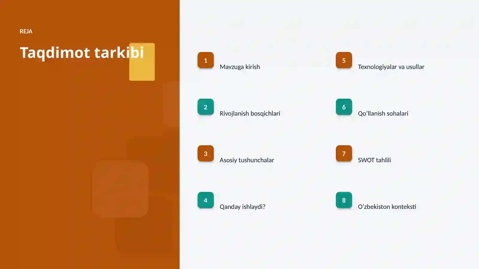 SUNʼIY INTELLEKT • PROFESSIONAL TAQDIMOT 2