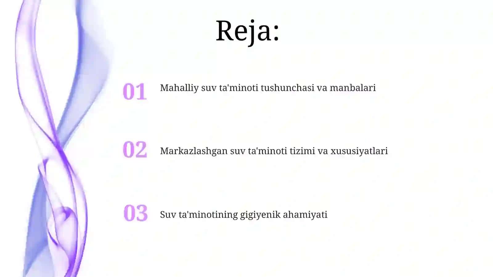 Mahalliy va markazlashgan suv ta'minoti 2