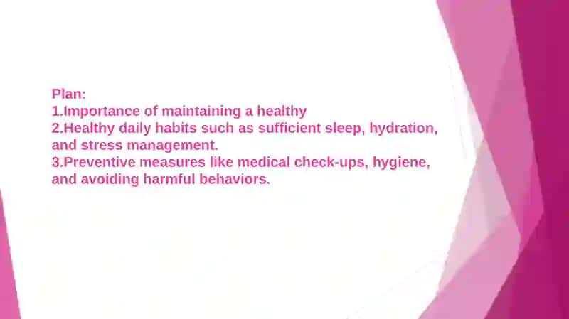 Importance of maintaining a healthy lifestyle 2