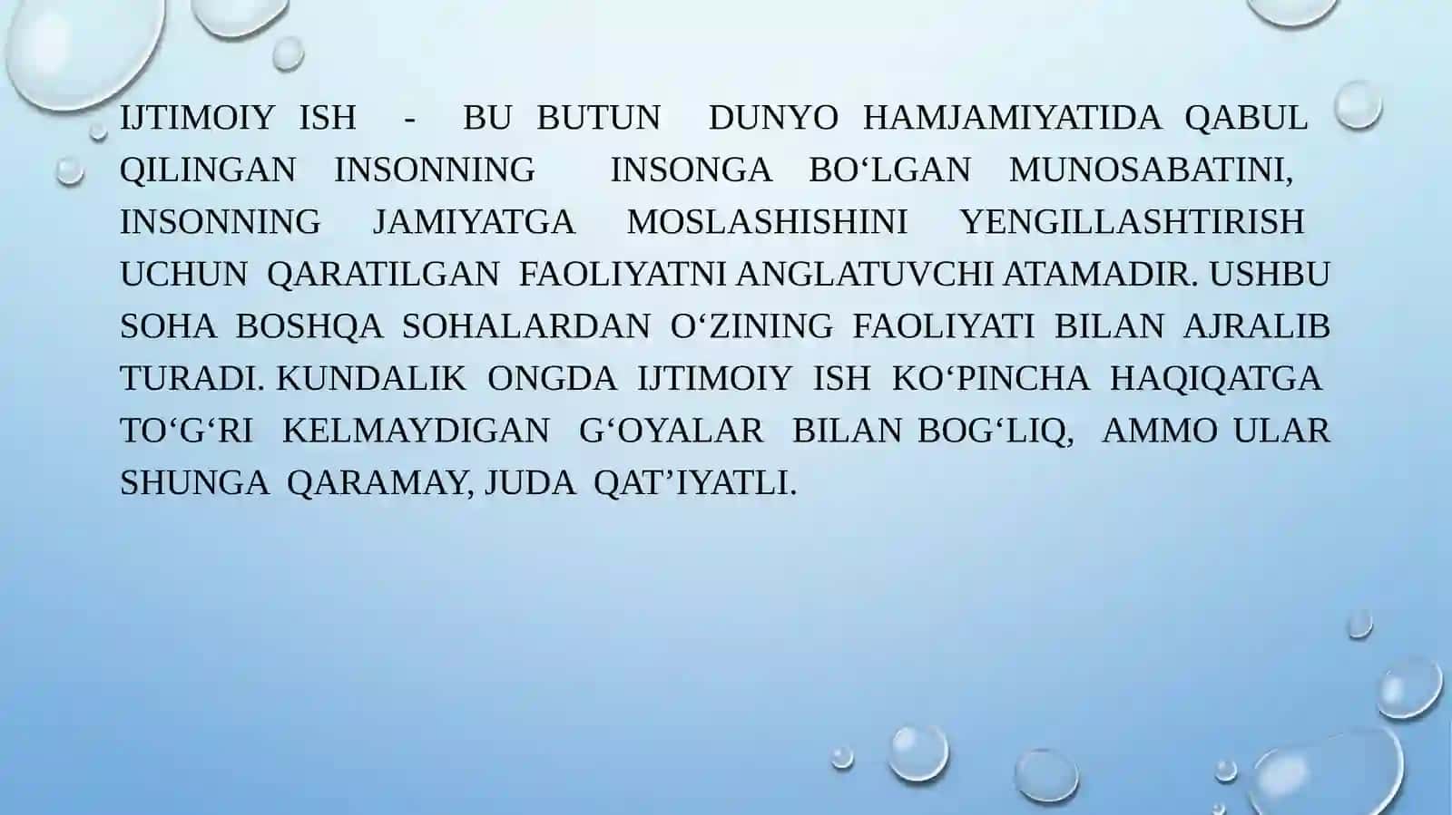 Kommunikativ tajriba 2
