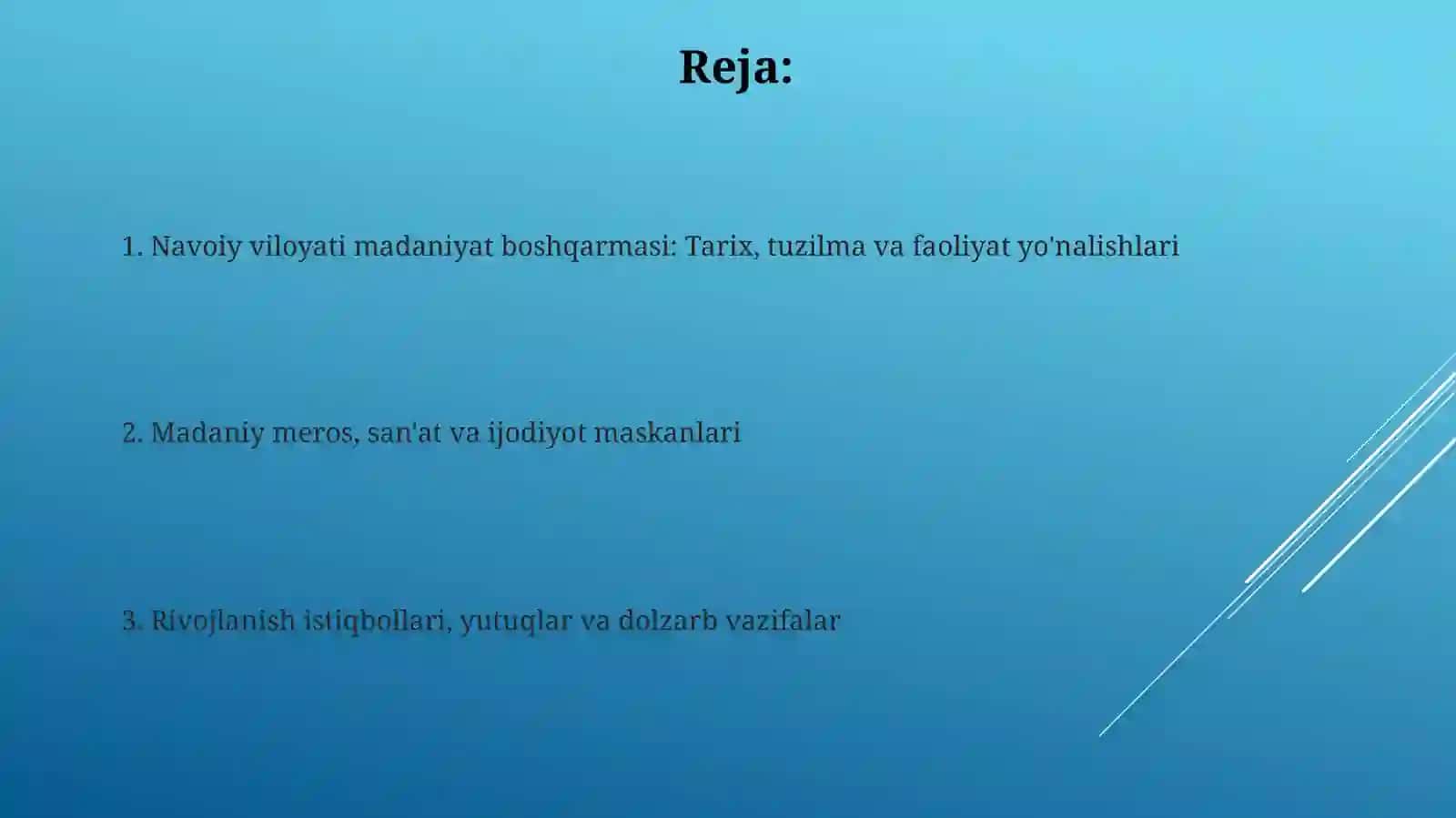 Navoiy viloyati madaniyat boshqarmasi 2