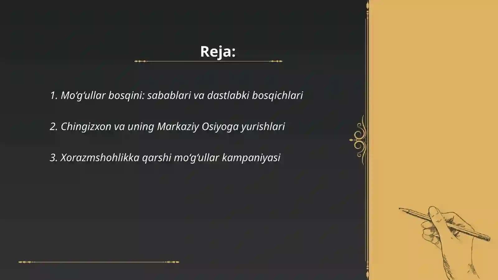 Mo‘g‘ullar bosqini 2