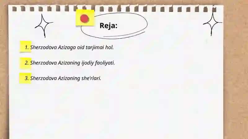 Sherzodova Aziza 2