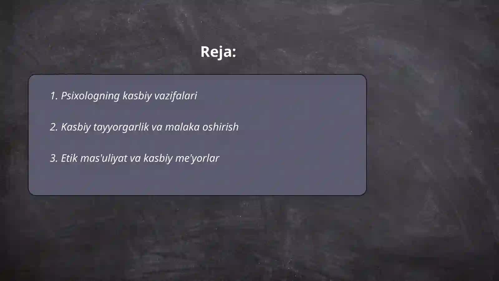 Psixolog kasbiy faoliyati va kasbiy uygʻunlik 2